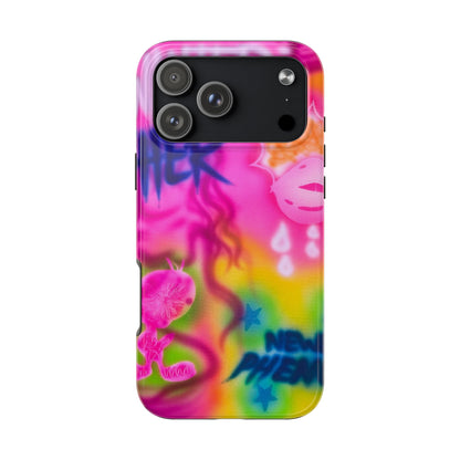 "wanted" airbrush iPhone case