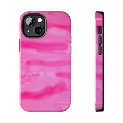 "pink camo" airbrush iPhone case