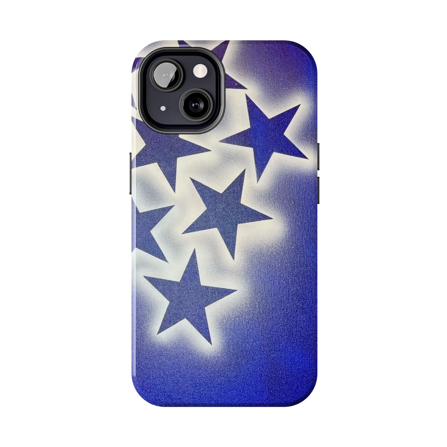 "frosted galaxy" airbrush iPhone case
