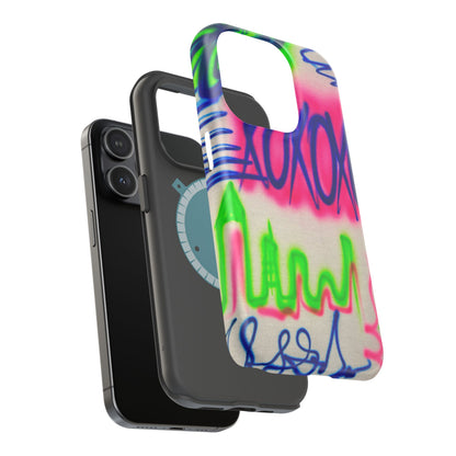 MagSafe "city secrets" Airbrush iPhone-Hülle