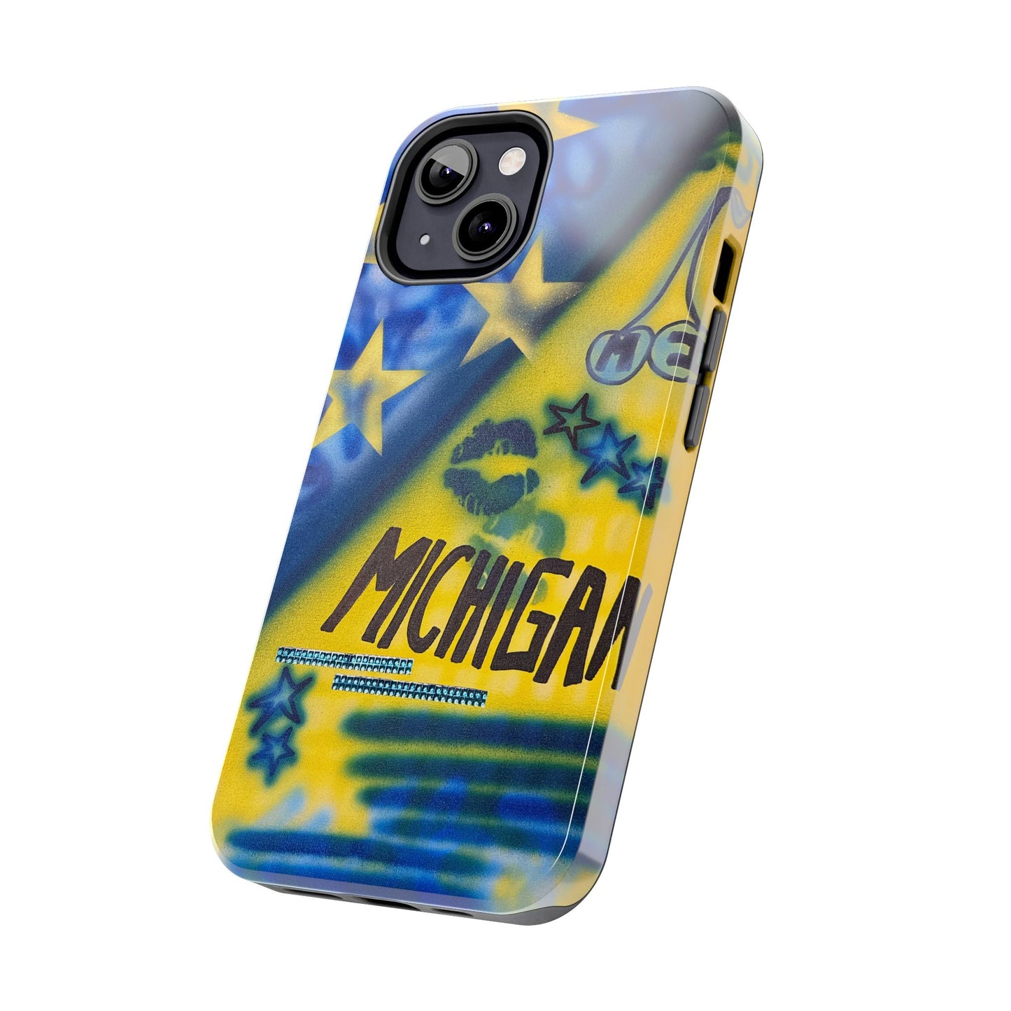 "ann arbor, michigan" airbrush iPhone case