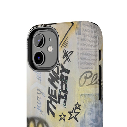 "golden glacier" airbrush iPhone case