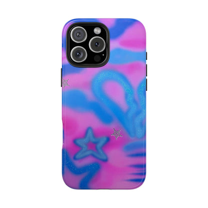 "blue camo" airbrush iPhone case