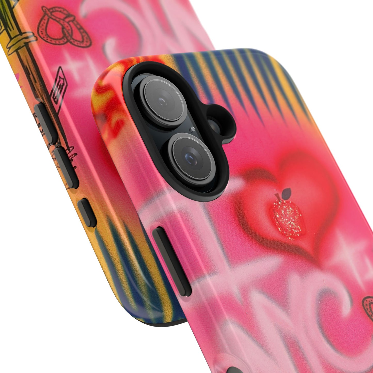 "in the city" airbrush iPhone case