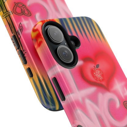 "in the city" airbrush iPhone case