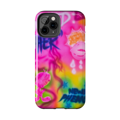 "wanted" airbrush iPhone case