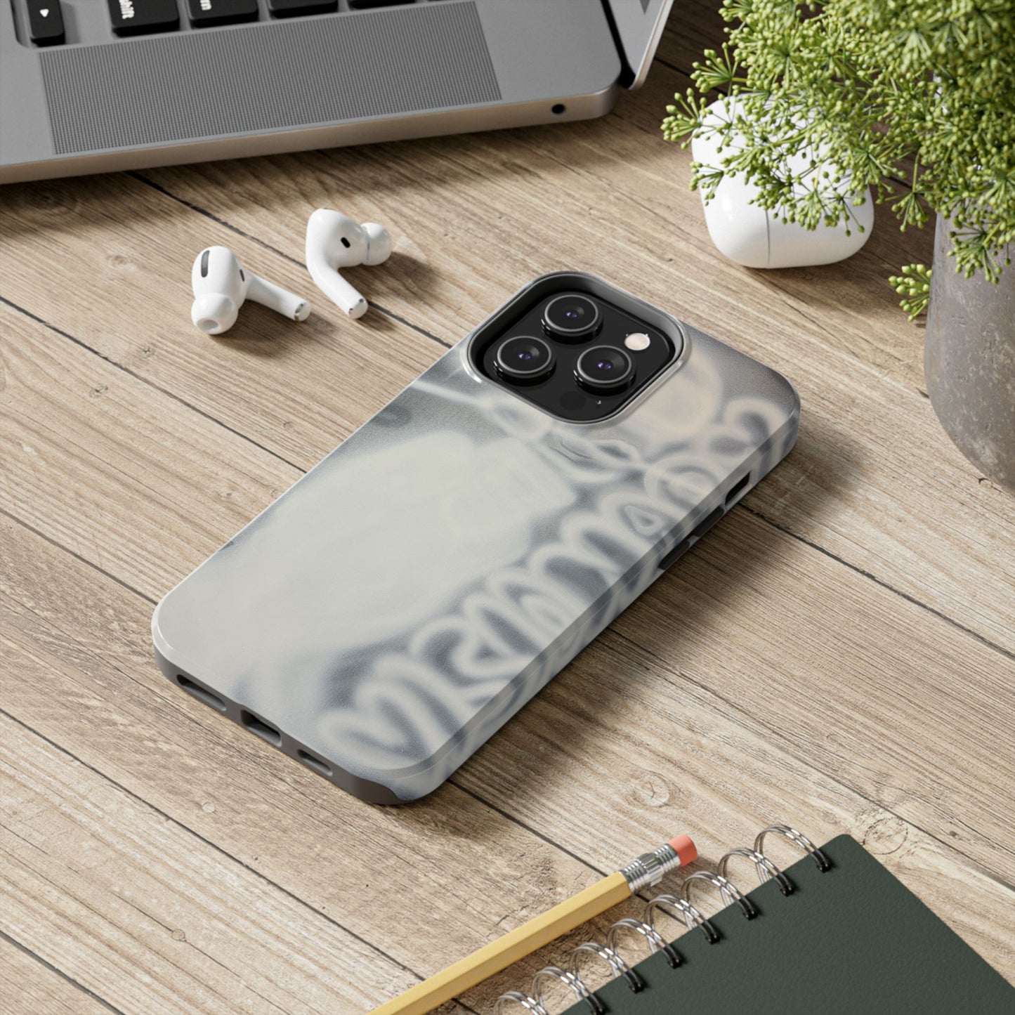 "the visionary" airbrush iPhone case