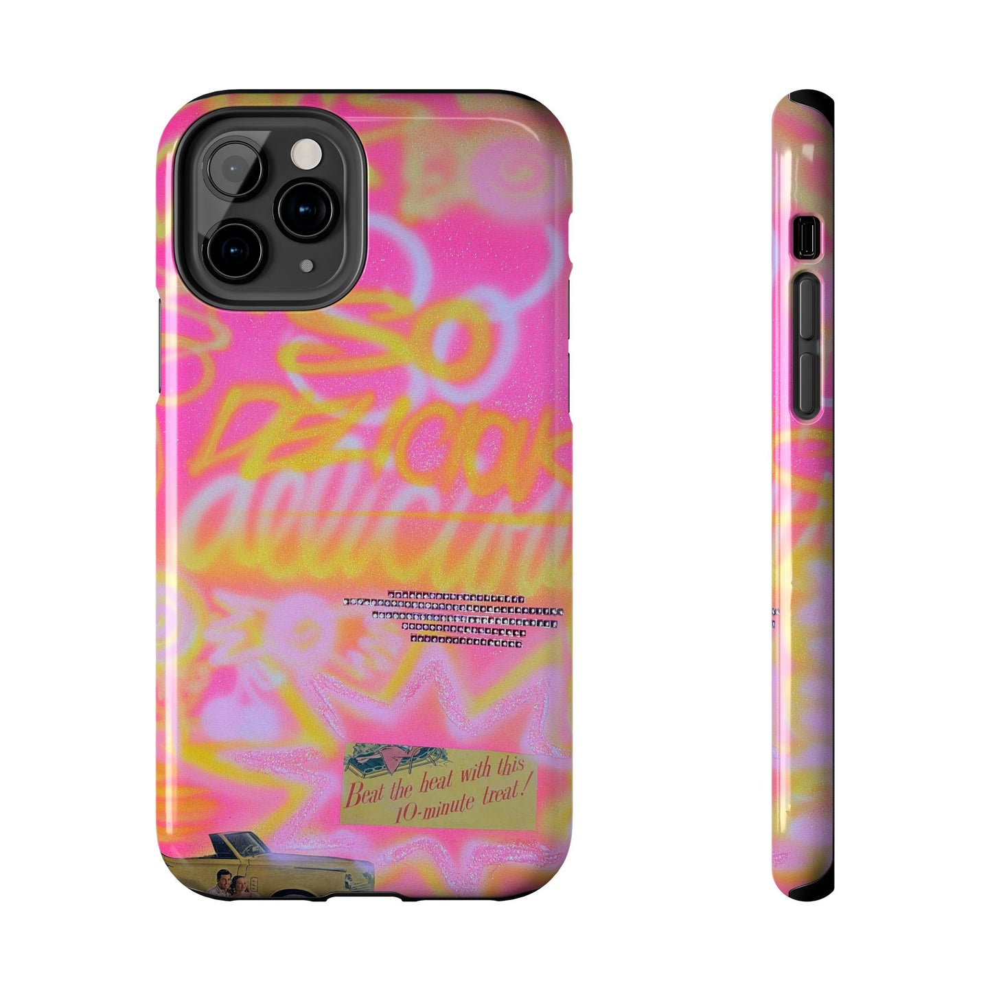 "so delicious" airbrush iPhone case