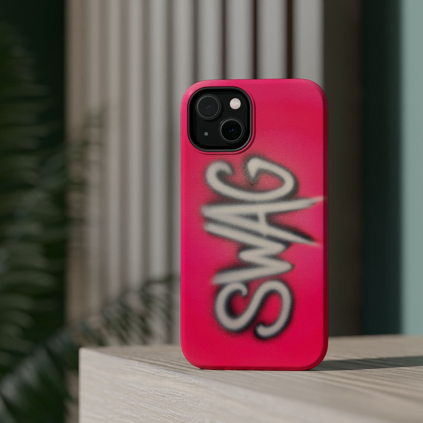 MagSafe "SWAG" airbrush iPhone case