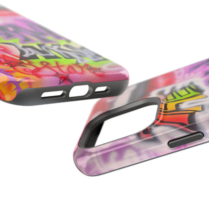 MagSafe "wynwood gold" airbrush iPhone case