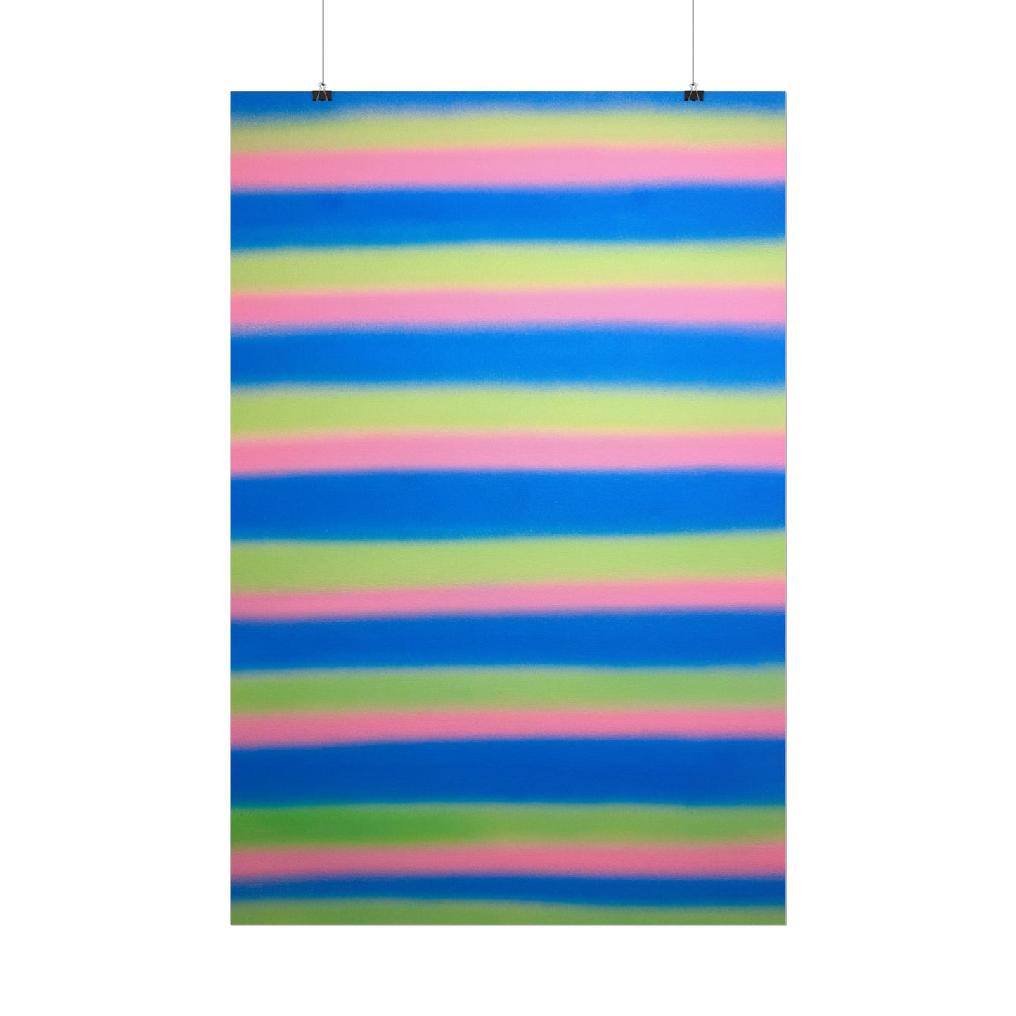 "sherbet stripes" airbrush rolled print