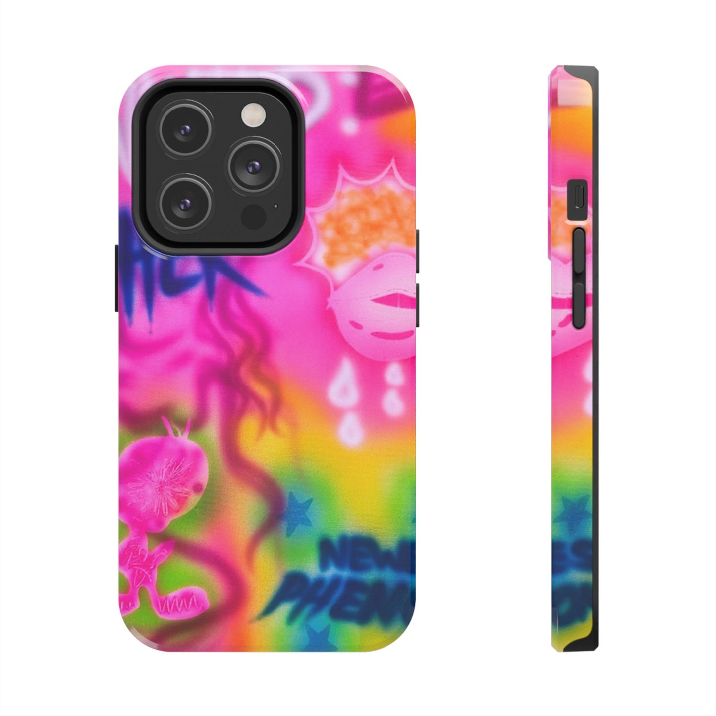 "wanted" airbrush iPhone case
