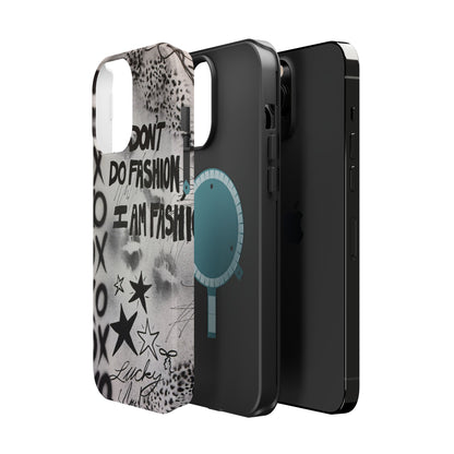 MagSafe "i am fashion" airbrush iPhone case