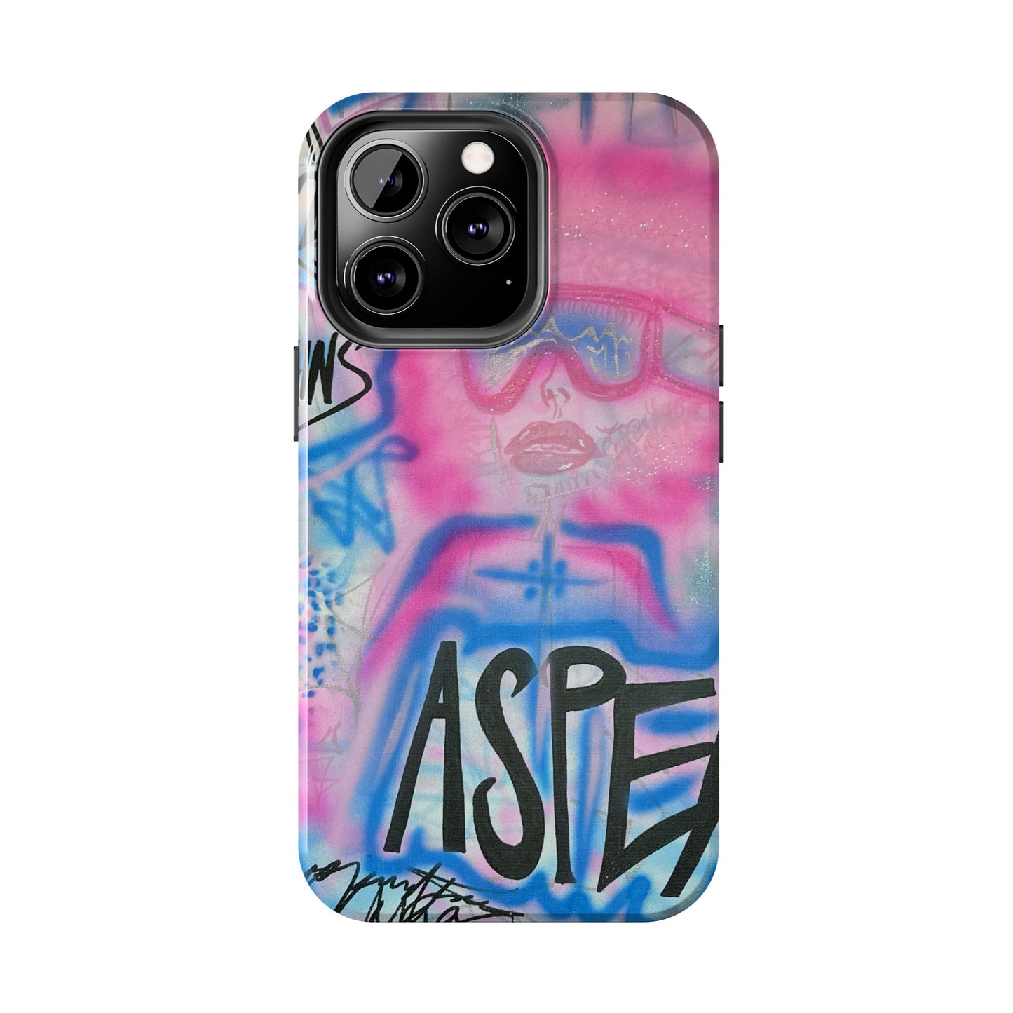 "aspen aspirations" airbrush iPhone case