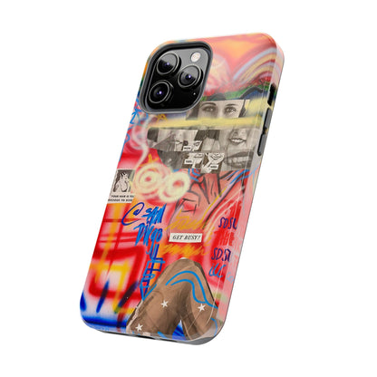 "get busy!" airbrush iPhone case
