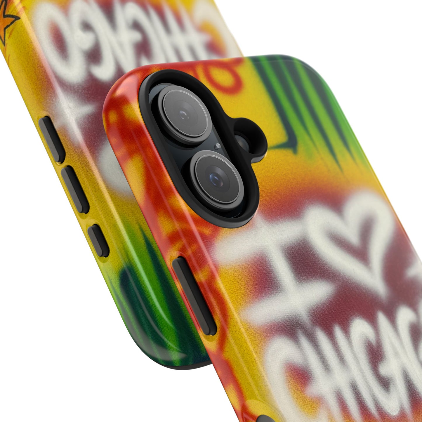 "chicago" airbrush iPhone case