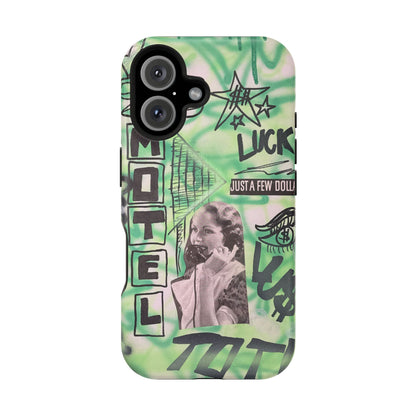 MagSafe "lust over luck" airbrush iPhone case