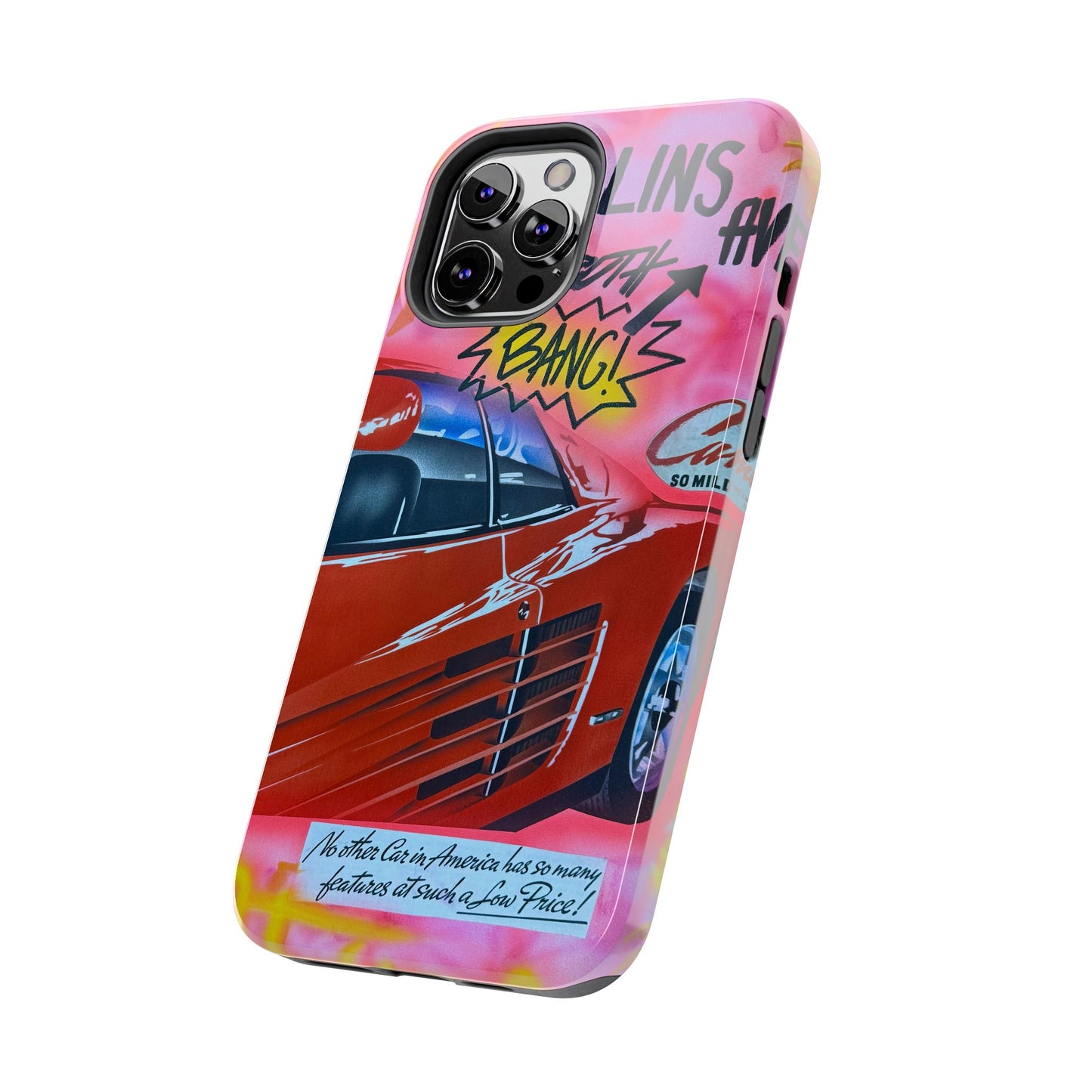 "miami momentos" airbrush iPhone case