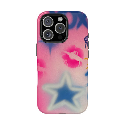 "star symbol" airbrush iPhone case