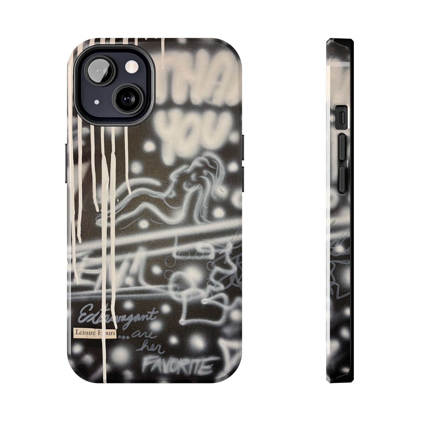 "extravagant leisure" airbrush iPhone case