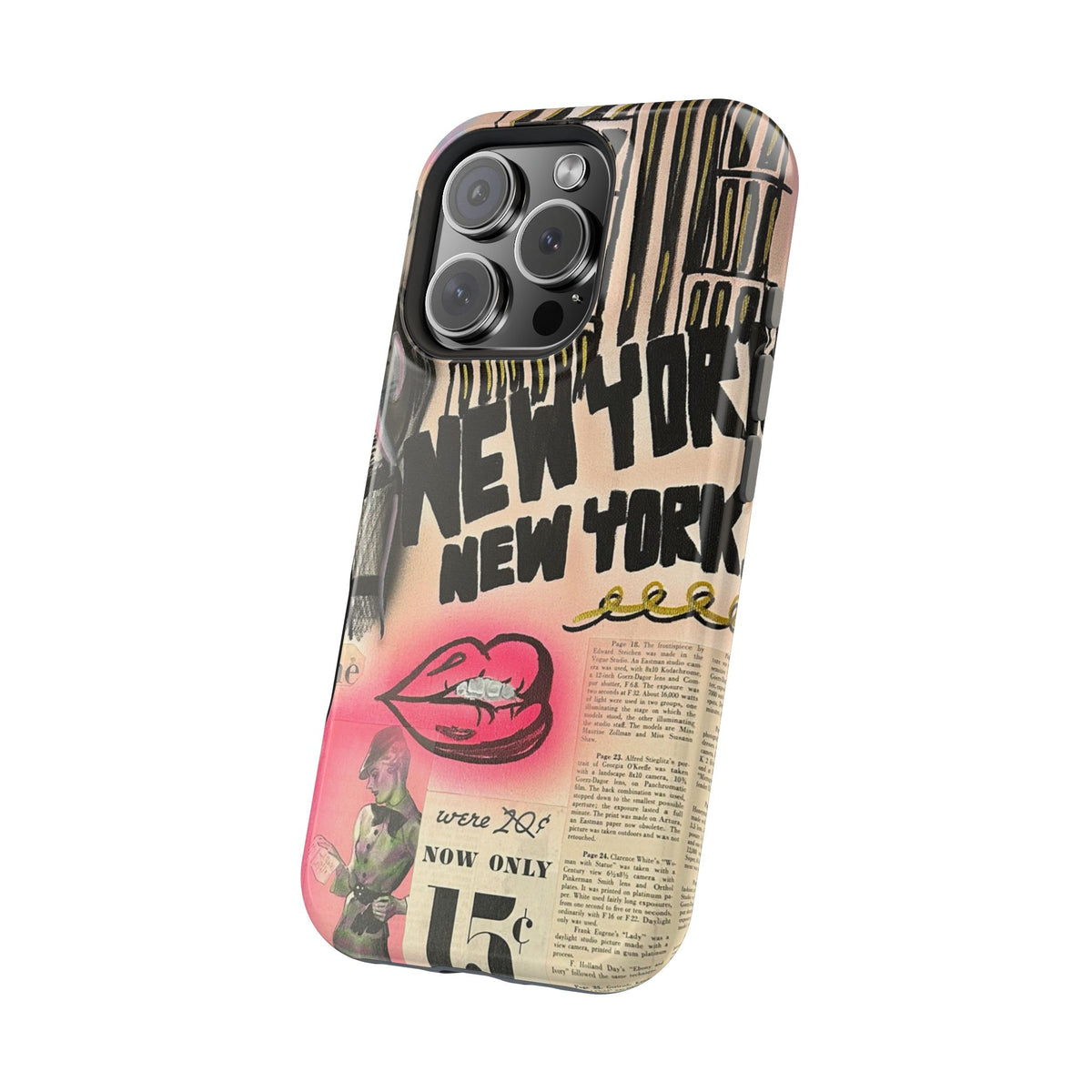 MagSafe „New York, New York“ Airbrush iPhone Hülle