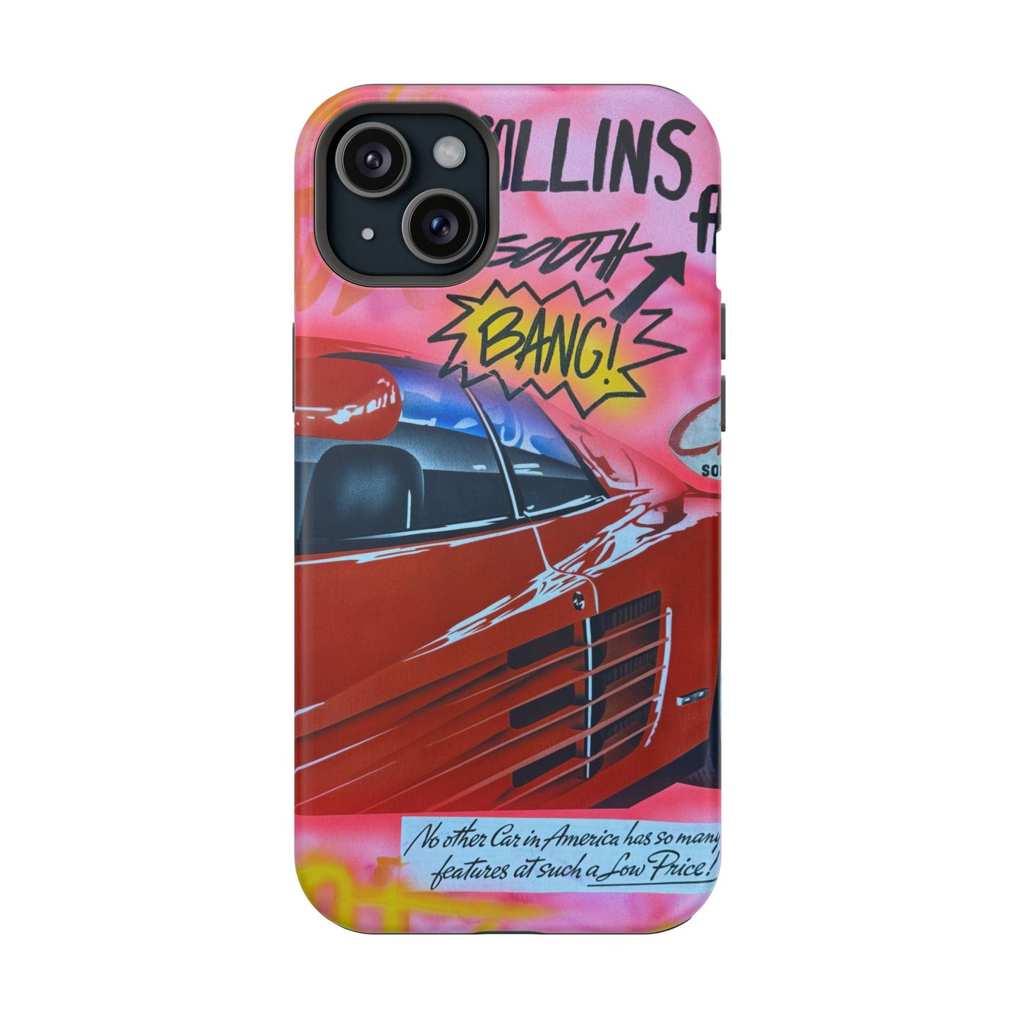 MagSafe "miami momentos" airbrush iPhone case