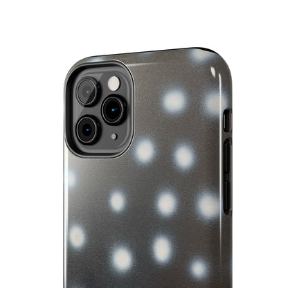 "coconut noir polka dot" airbrush iPhone case