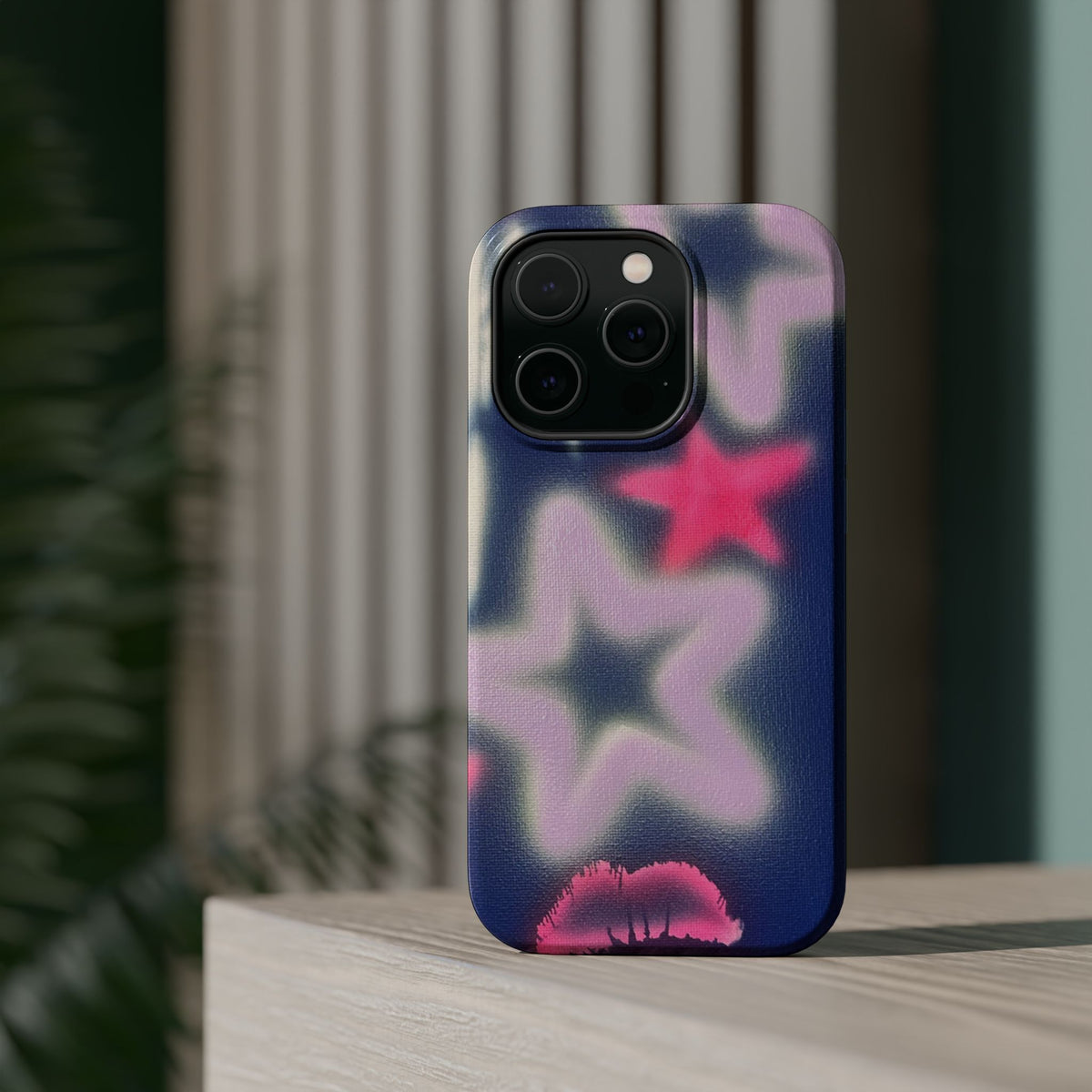 MagSafe "lavender luminary" airbrush iPhone case