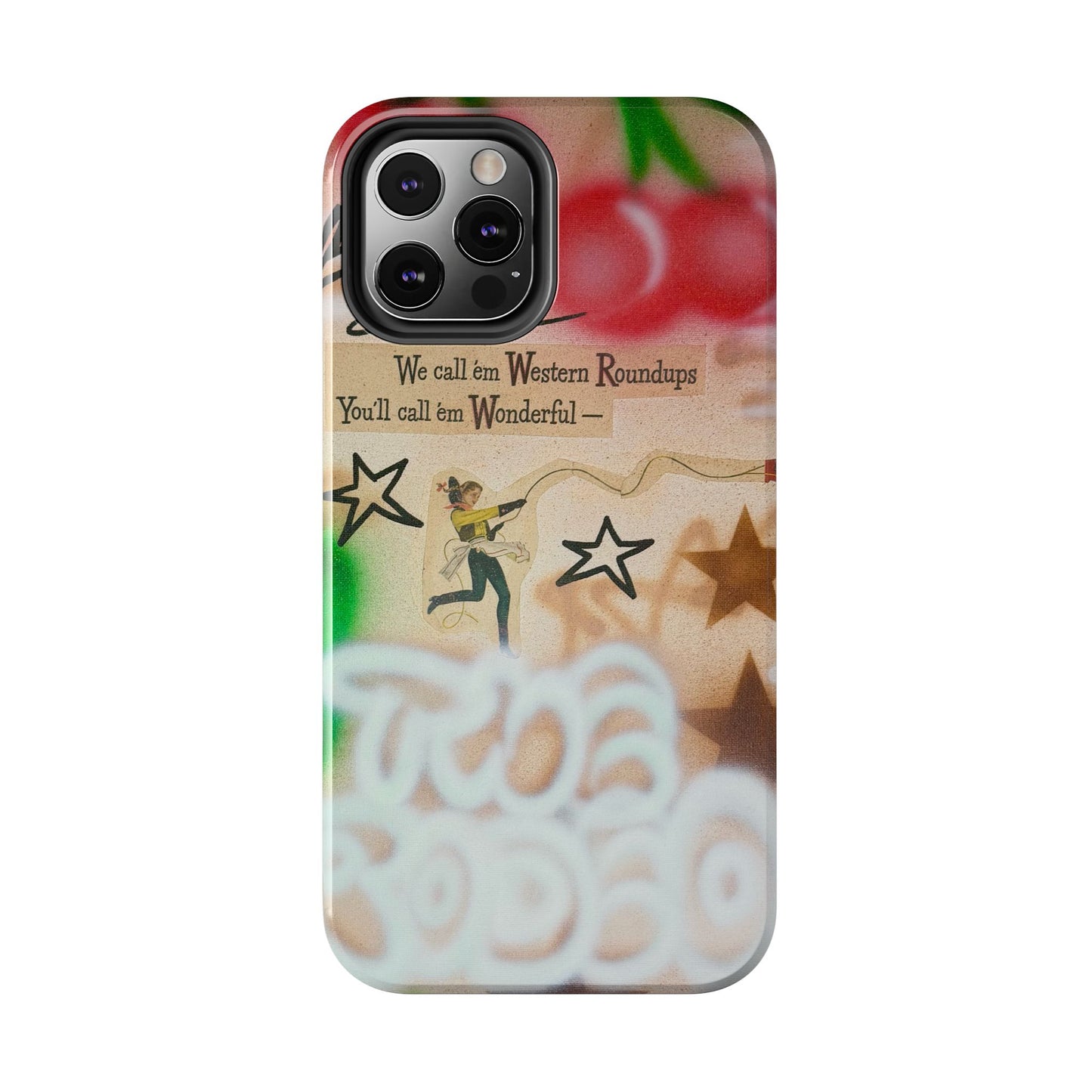 "the rodeo" airbrush iPhone case