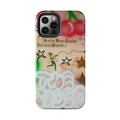 "the rodeo" airbrush iPhone case