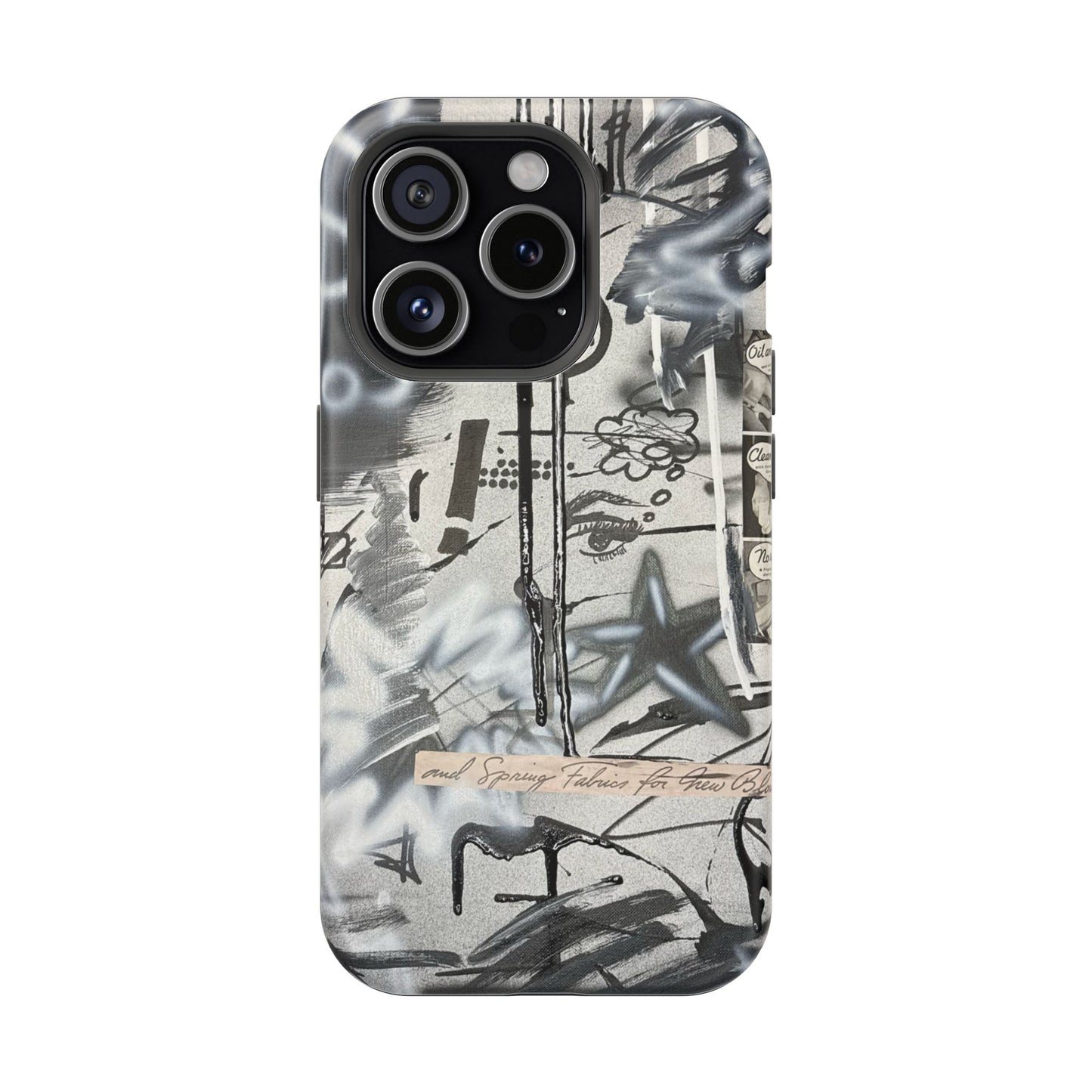 MagSafe "monochrome mood" airbrush iPhone case