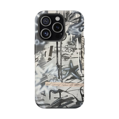 MagSafe "monochrome mood" airbrush iPhone case