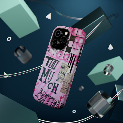 MagSafe "too much motion" airbrush iPhone case
