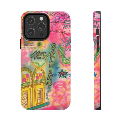 "new orleans, la" airbrush iPhone case