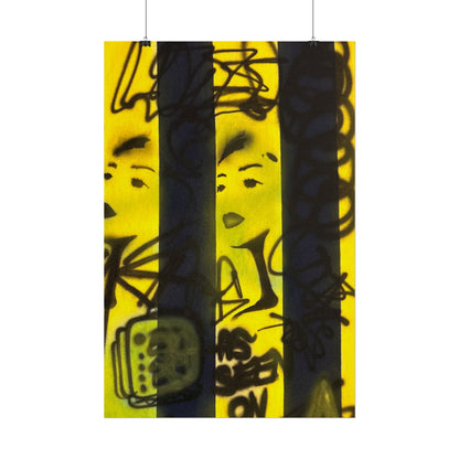 "polo girl" airbrush rolled print
