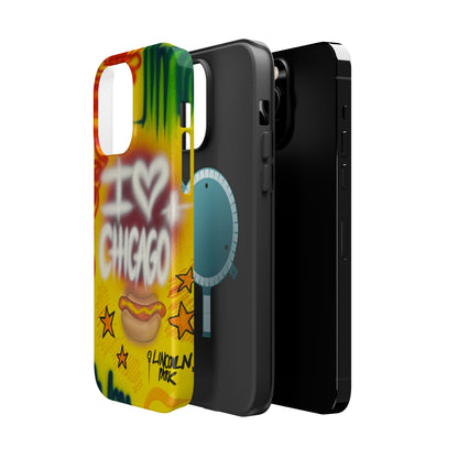 MagSafe "chicago" airbrush iPhone case