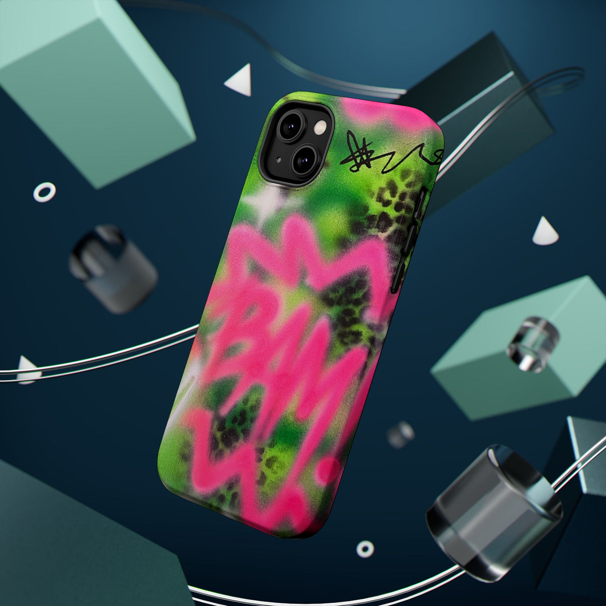 MagSafe "BAM! pt. 2" airbrush iPhone case