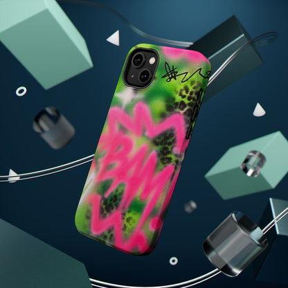 MagSafe "BAM! pt. 2" airbrush iPhone case