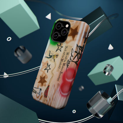 MagSafe "very cherry" airbrush iPhone case