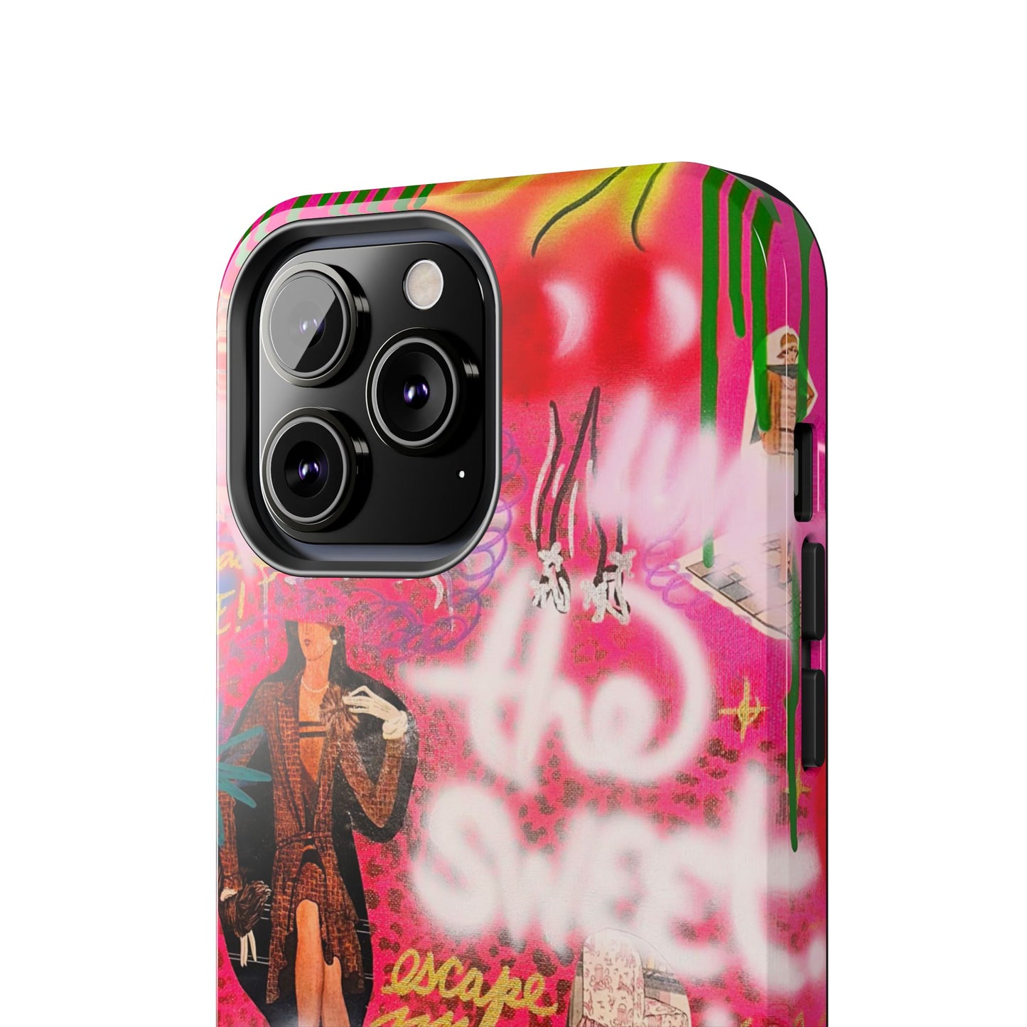 "sweet escape" airbrush iPhone case