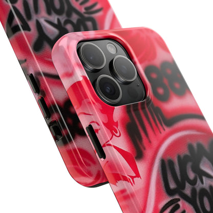 "LUCKY YOU! PT. 2" airbrush iPhone case