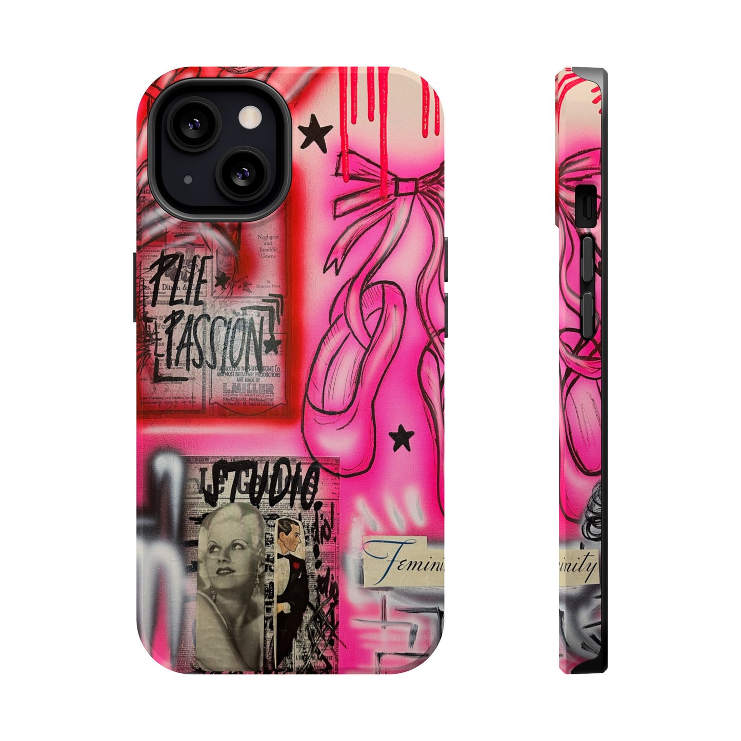 MagSafe „Plié Passion“ Airbrush-iPhone-Hülle