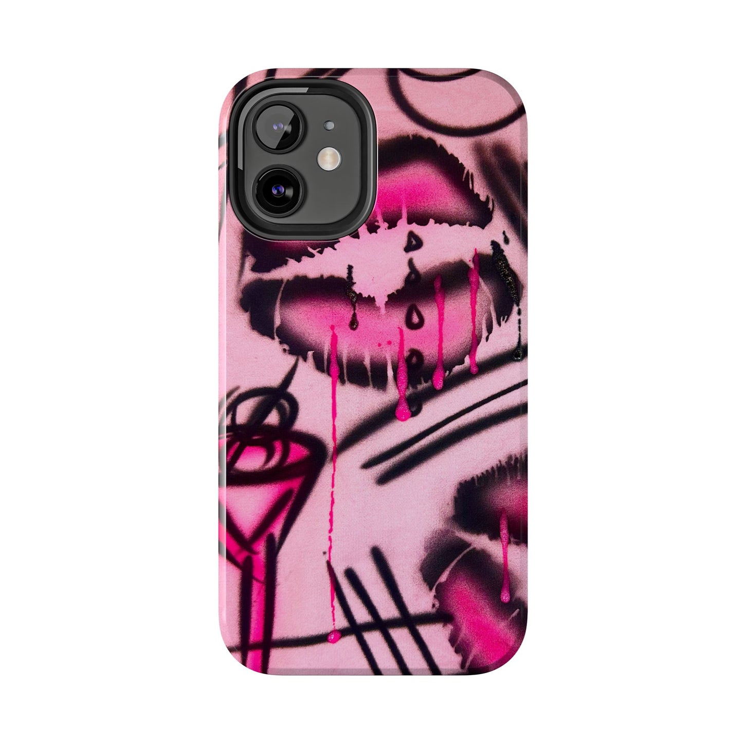 "glossy pout" airbrush iPhone case