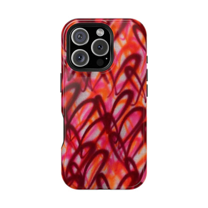 MagSafe „Graffiti Love“ Airbrush iPhone Hülle