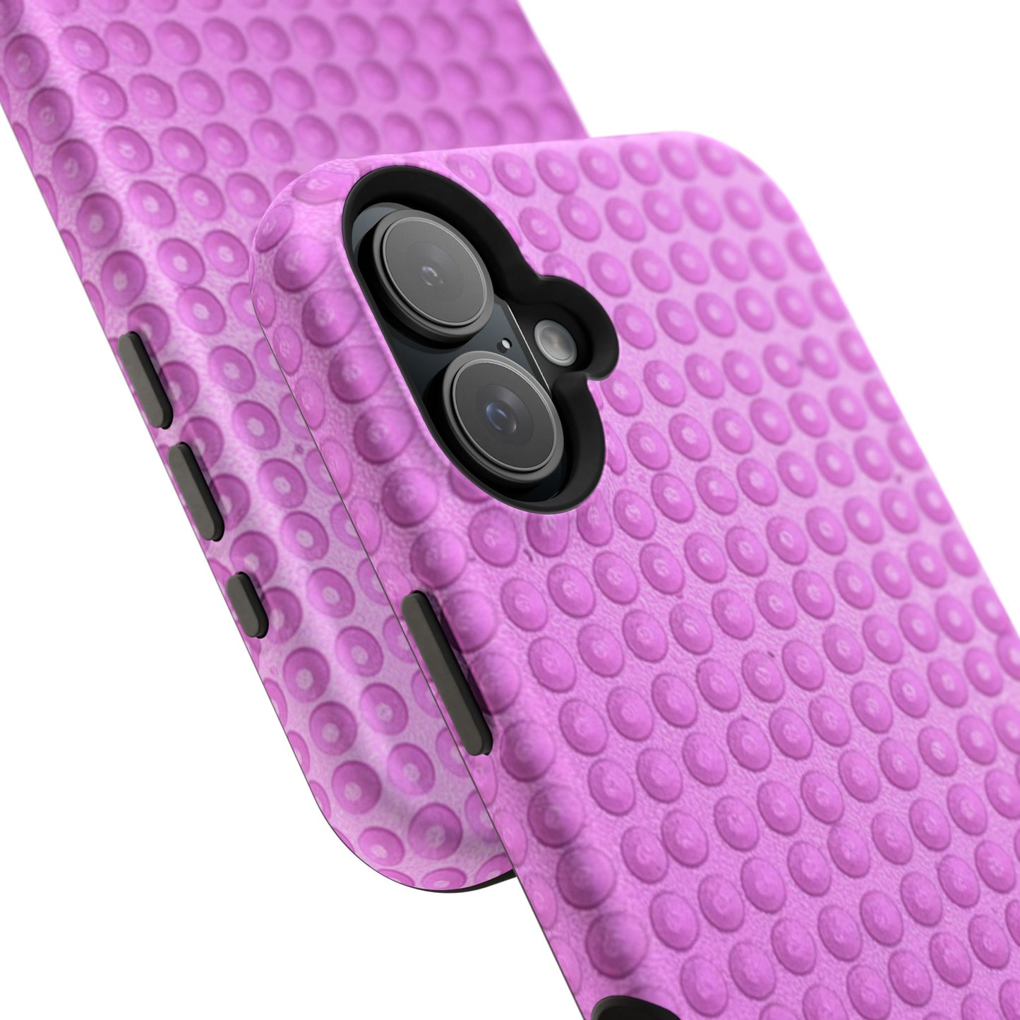 MagSafe "pink studs" airbrush iPhone case