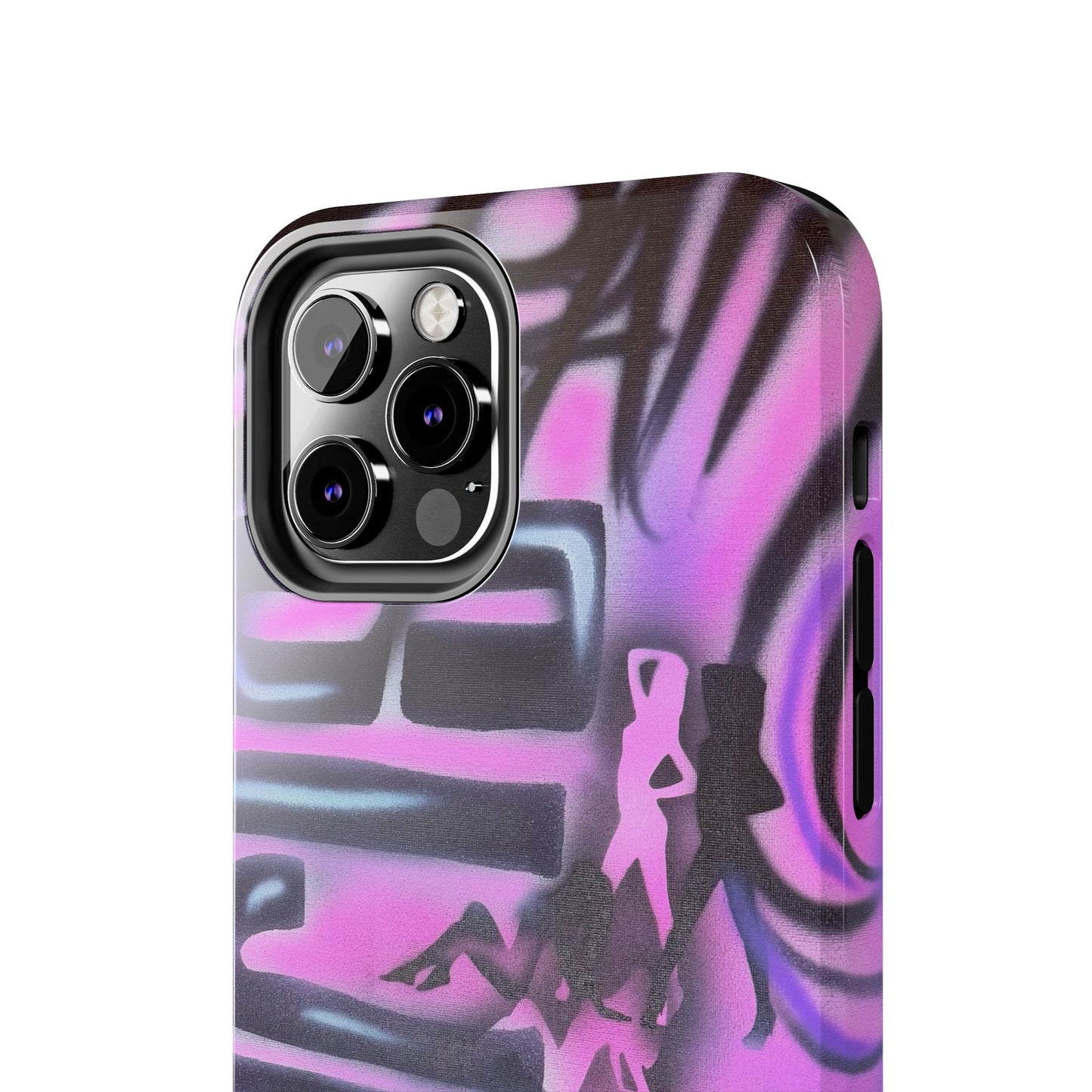 "neon nights" airbrush iPhone case