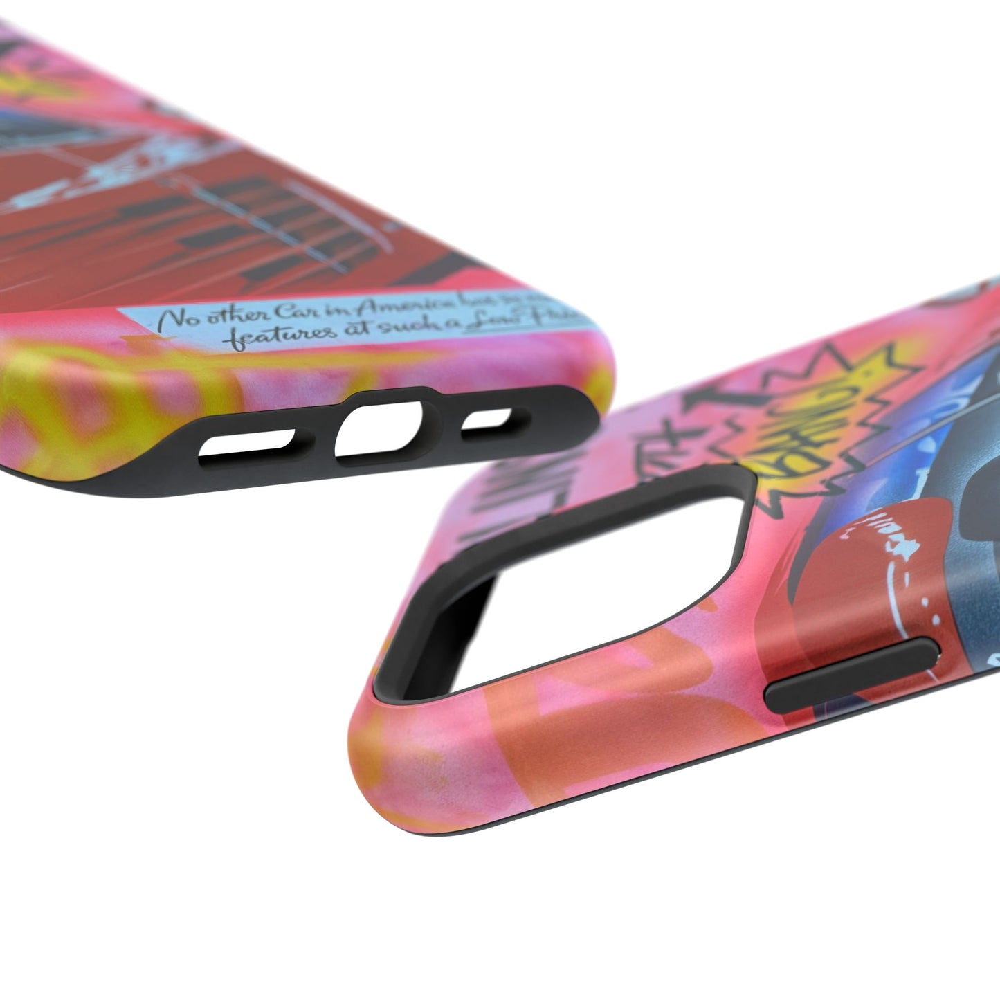 MagSafe "miami momentos" airbrush iPhone case