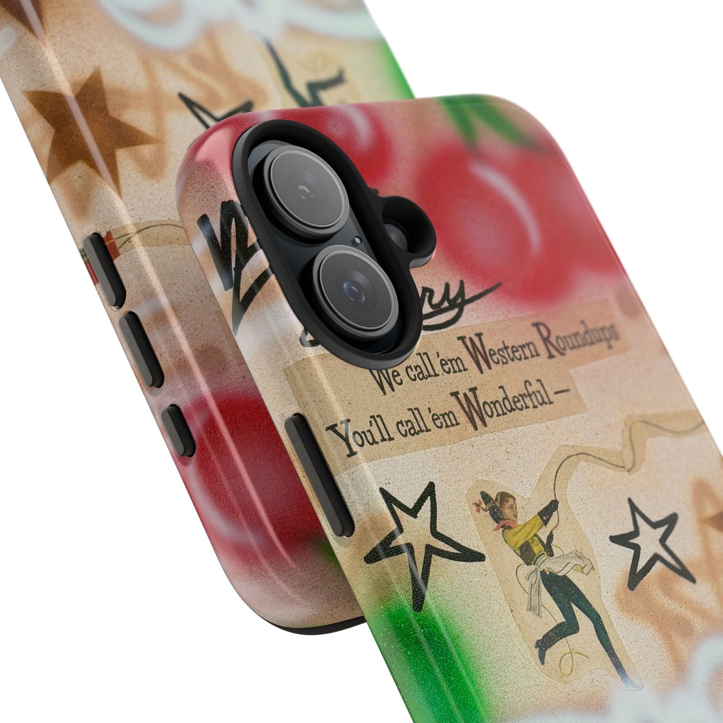 "the rodeo" airbrush iPhone case