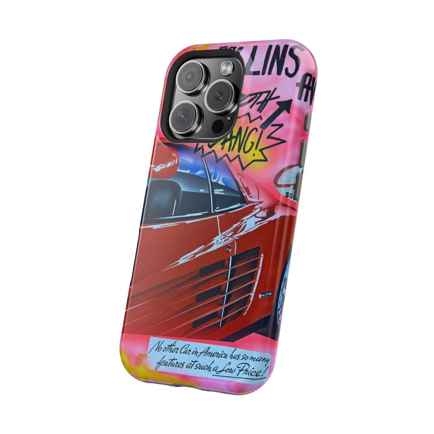 MagSafe "miami momentos" airbrush iPhone case