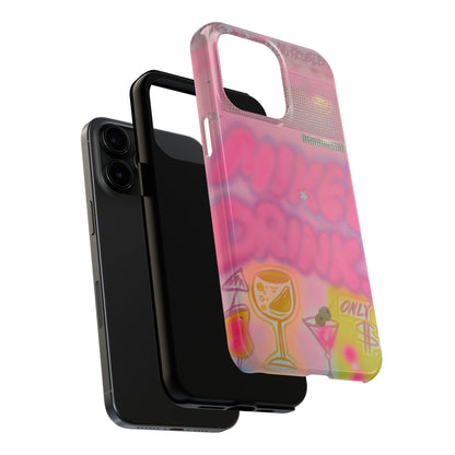 "mixed drinks" airbrush iPhone case